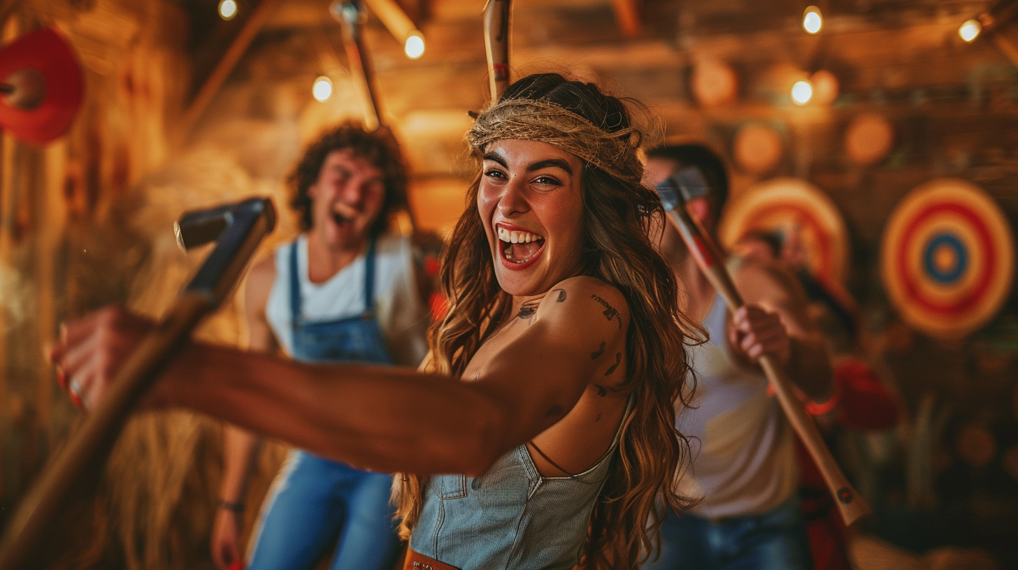 Hamburg: Axe Throwing Challenge Berlin and Hamburg
