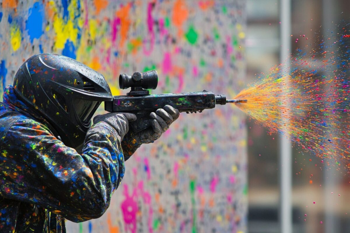 Hamburg: Outdoor Paintball Battle Berlin and Hamburg